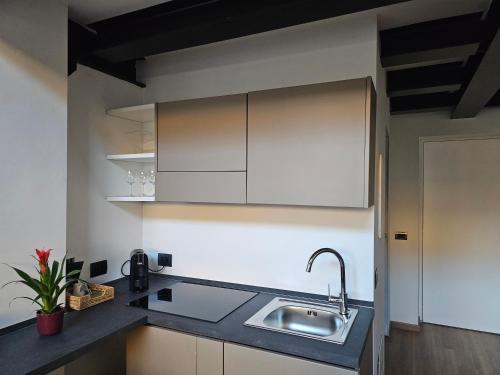 Η κουζίνα ή μικρή κουζίνα στο Mezzago Royal Suites