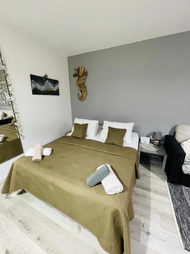 Llit o llits en una habitació de MANGANAO1308