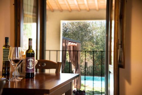 Πισίνα στο ή κοντά στο VILLA PIEVE Winery Apt