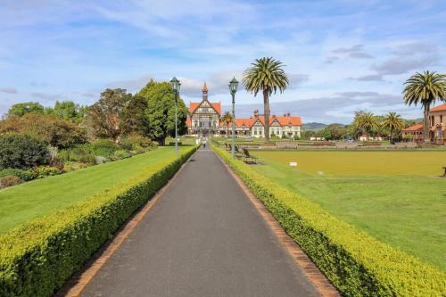 En have udenfor Kia Ora Apartment