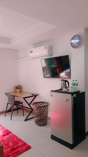 Kuchyň nebo kuchyňský kout v ubytování Convenient Resort