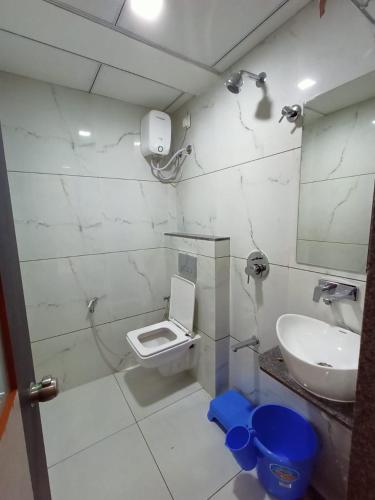 Ένα μπάνιο στο Hotel crossview