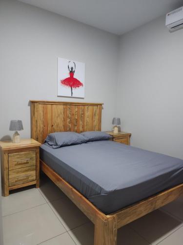 Postel nebo postele na pokoji v ubytování Villa K-12