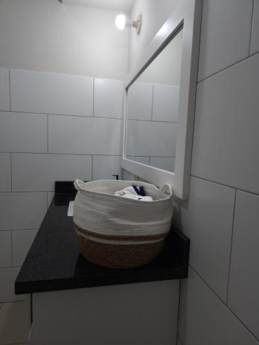 Koupelna v ubytování Villa K-12