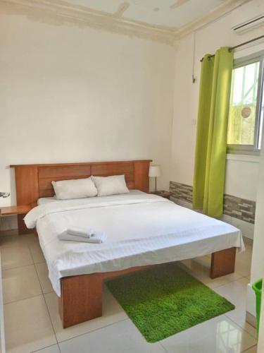 Postel nebo postele na pokoji v ubytování Appart 3CH-S