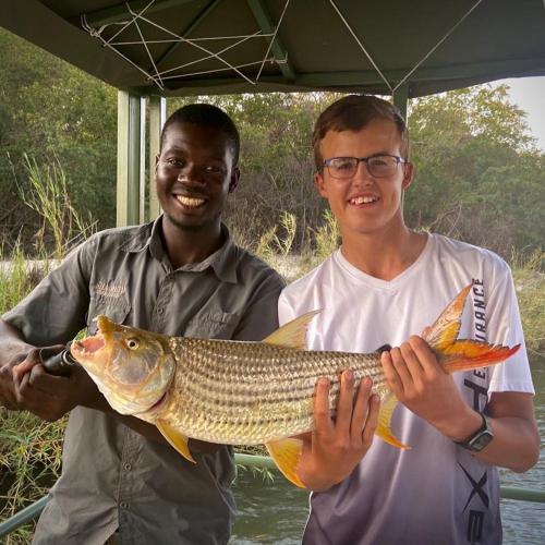 Clientes alojados en Shametu River Lodge