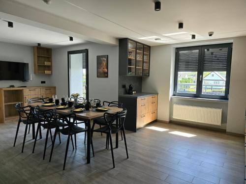 Cuisine ou kitchenette dans l'établissement Rzymska Chata