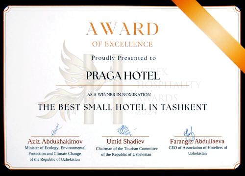 a curated invitation to the best small hotel in tashkent at Praga Hotel in Tashkent