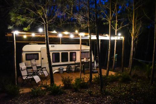 Zahrada ubytování Yuccasa - Small Glamping Camping & Studio's