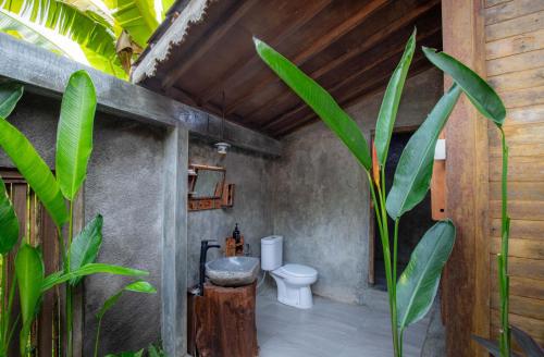 Koupelna v ubytování Abian Ubud View