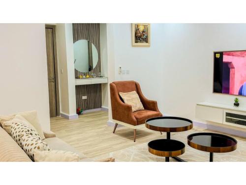 Luxurious 2-Bedroom Apartment in Lagos with City View