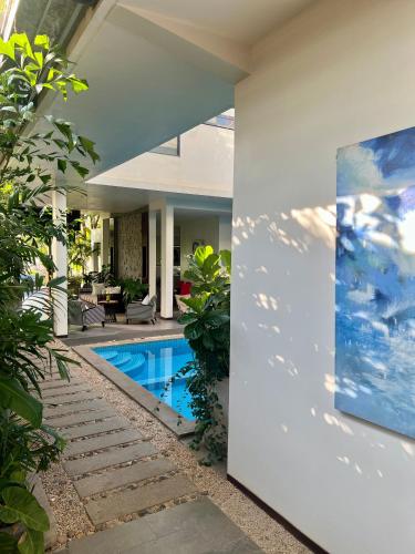 Piscina en o cerca de Maison Leab