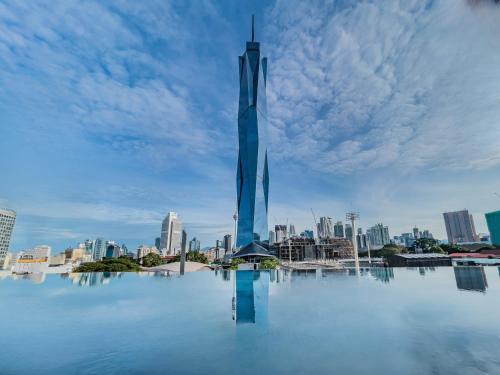 a view of the burj khalifa tallest building in the world at Opus Residences by Wakely Kuala Lumpur in Kuala Lumpur