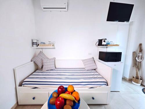 Postel nebo postele na pokoji v ubytování Casa del mare