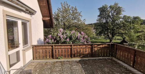 Zahrada ubytování Ferienhof Hanssler