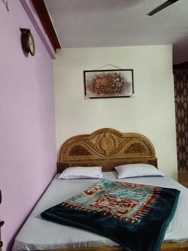 Postel nebo postele na pokoji v ubytování Gaurav Homestay