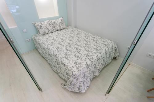 Cama o camas de una habitación en Terraza de Salamanca