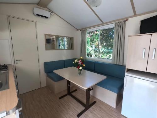 TV a/nebo společenská místnost v ubytování Camping Solcio