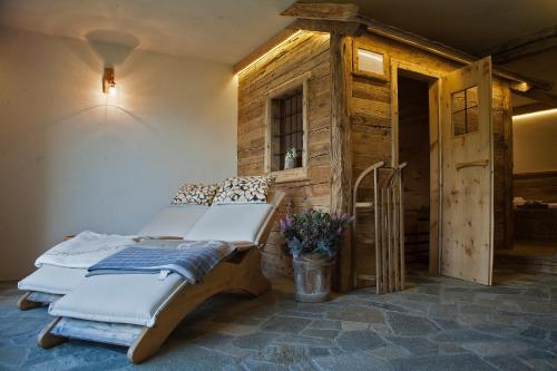 A bed or beds in a room at Chalet Teo e Marianna