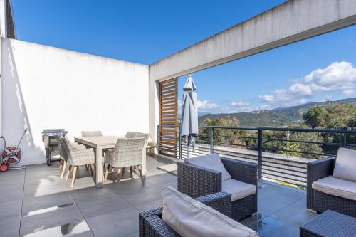 La Plage d'Argent - Vue mer et montagne