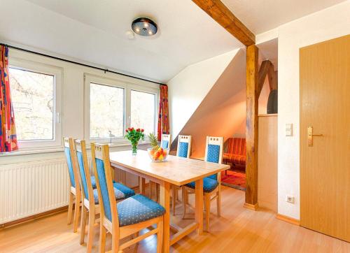 Et opholdsområde på Villa Lübcke, Fewo 7