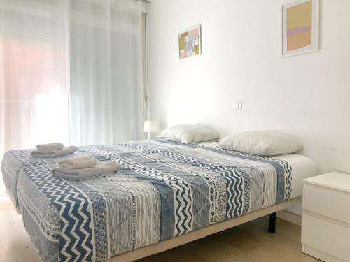 Postel nebo postele na pokoji v ubytování Sagasta Beach Apartment I by Canary365
