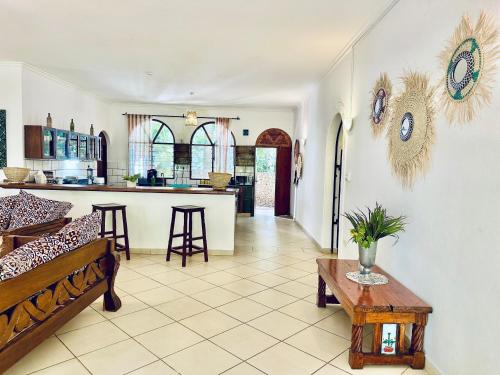 Katil atau katil-katil dalam bilik di Marina Seaside Apartments