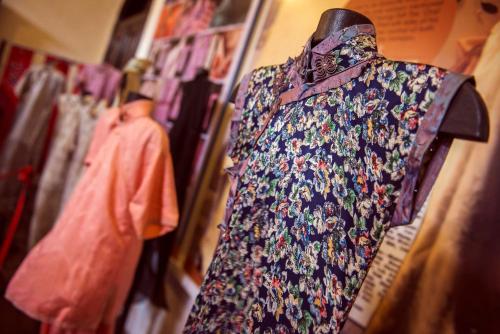 a tie on a mannequin in a clothing store at Holiday Inn & Suites Penang Prai by IHG in Bukit Mertajam
