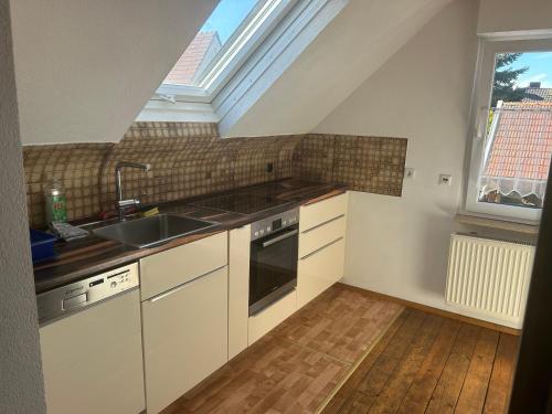 Η κουζίνα ή μικρή κουζίνα στο Central Apartment Rödermark 3SZ