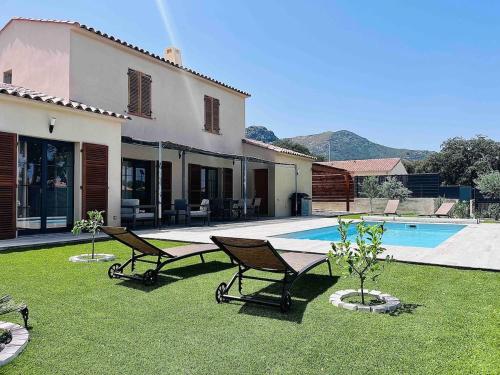 Villa Filogiu, dans un petit lotissement calme