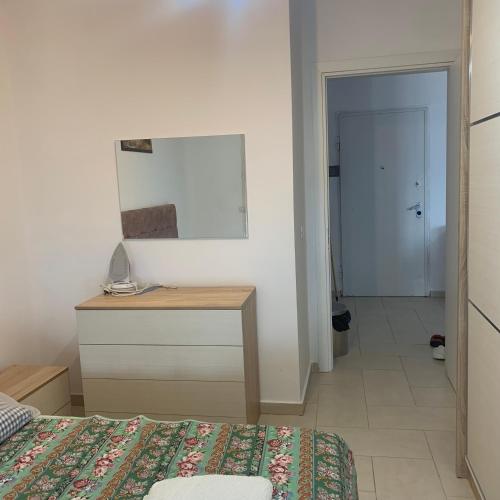 Katil atau katil-katil dalam bilik di Apartament with sea view