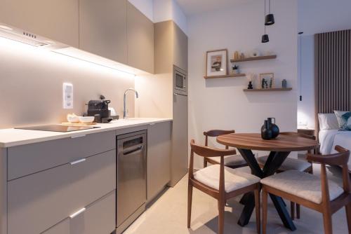 Una cocina o cocineta en Dorm4You Arena
