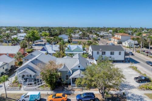 an aerial view of a residential neighborhood with houses at TAY307-B in Punta Gorda