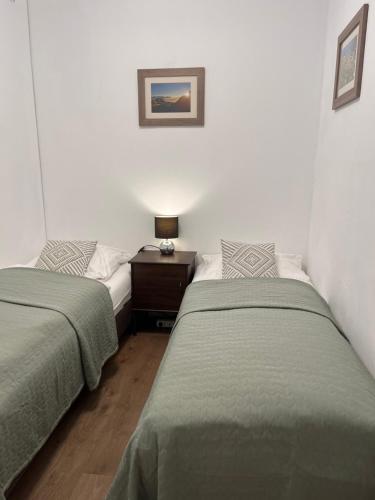 Postel nebo postele na pokoji v ubytování Appartement Malejo am Hochkönig