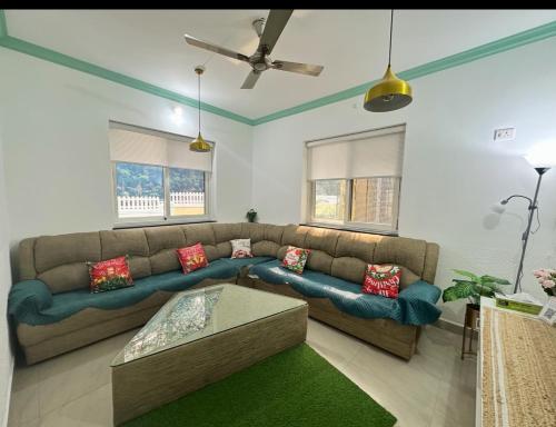Χώρος καθιστικού στο Luxury Casa viva Goa near beach