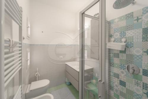 Koupelna v ubytování Casa Floretta - Goelba