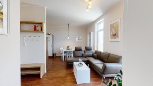 Χώρος καθιστικού στο Gretje in der Villa Patricia