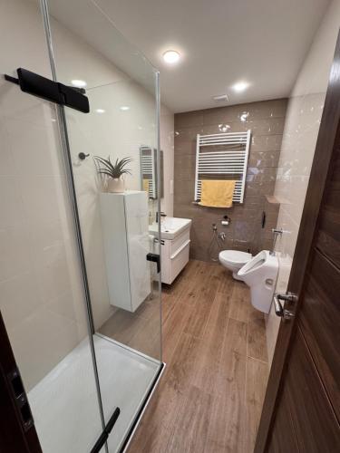 Koupelna v ubytování Zázrivský Dvor - Apartmán Zuzana, Wellness, Self Check-in
