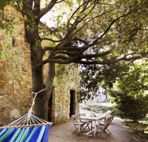 Zahrada ubytování Casa Il Sàrperi In Montecatini Val Di Cecina