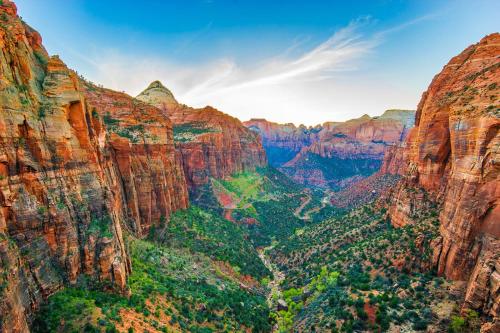 a view of the grand canyon from a helicopter at Page Lake House,Freshly Remodeled,Central, Boat Parking in Page