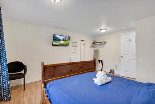 Ένα ή περισσότερα κρεβάτια σε δωμάτιο στο Brighton Retreat - Walk to Metro