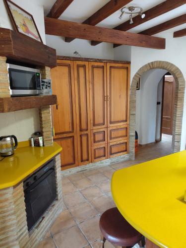 Dapur atau dapur kecil di Casa Atamaria