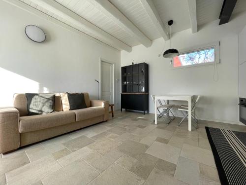 TV a/nebo společenská místnost v ubytování Piccola corte duplex