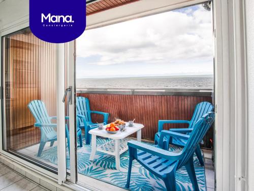 Duplex face à la mer - Vue Mer & Plage accessible à pieds