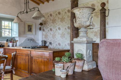 Dapur atau dapur kecil di Settignano Tuscany Homes