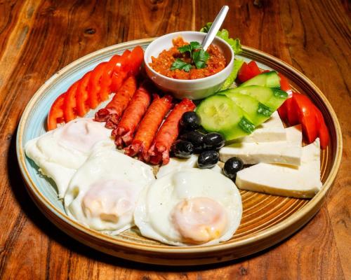 Mad på feriegården eller i nærheden