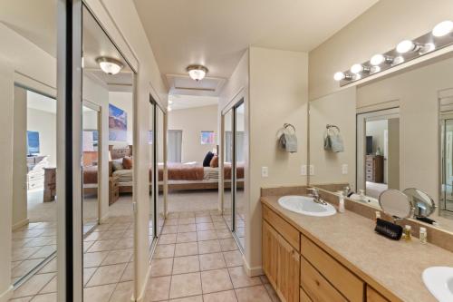 Koupelna v ubytování Prickly Pear Vista