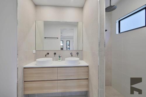 Koupelna v ubytování 9 Basalt Court, Bargara