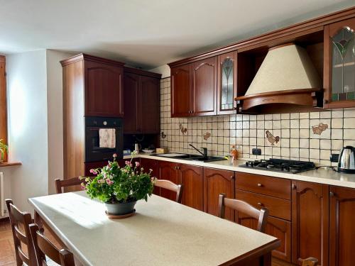 A kitchen or kitchenette at Al civico 7 Relax a due passi dal lago di Como