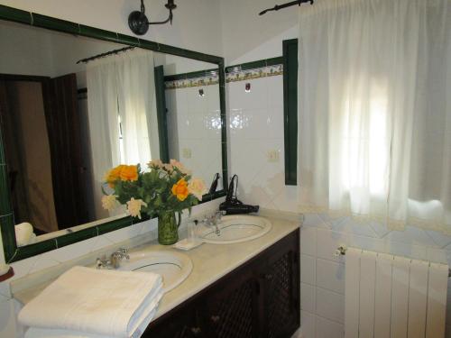 Koupelna v ubytování Casa Rural Sierra de Mampar